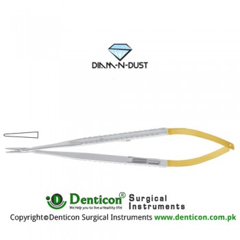 Diam-n-Dust™ Micro Needle Holder Straight - With Lock Stainless Steel, 21 cm - 8 1/4"